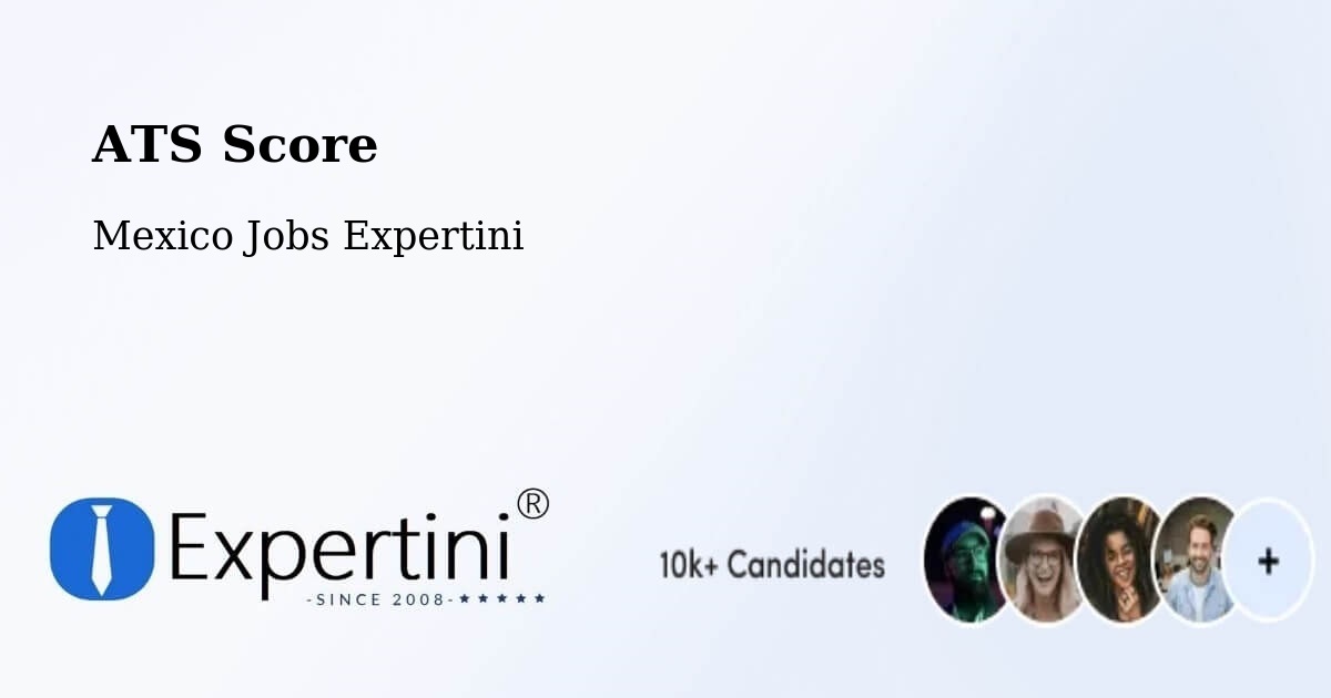 Resume ATS Score & Job Description Match Tool – Mani - Mexico Jobs Expertini